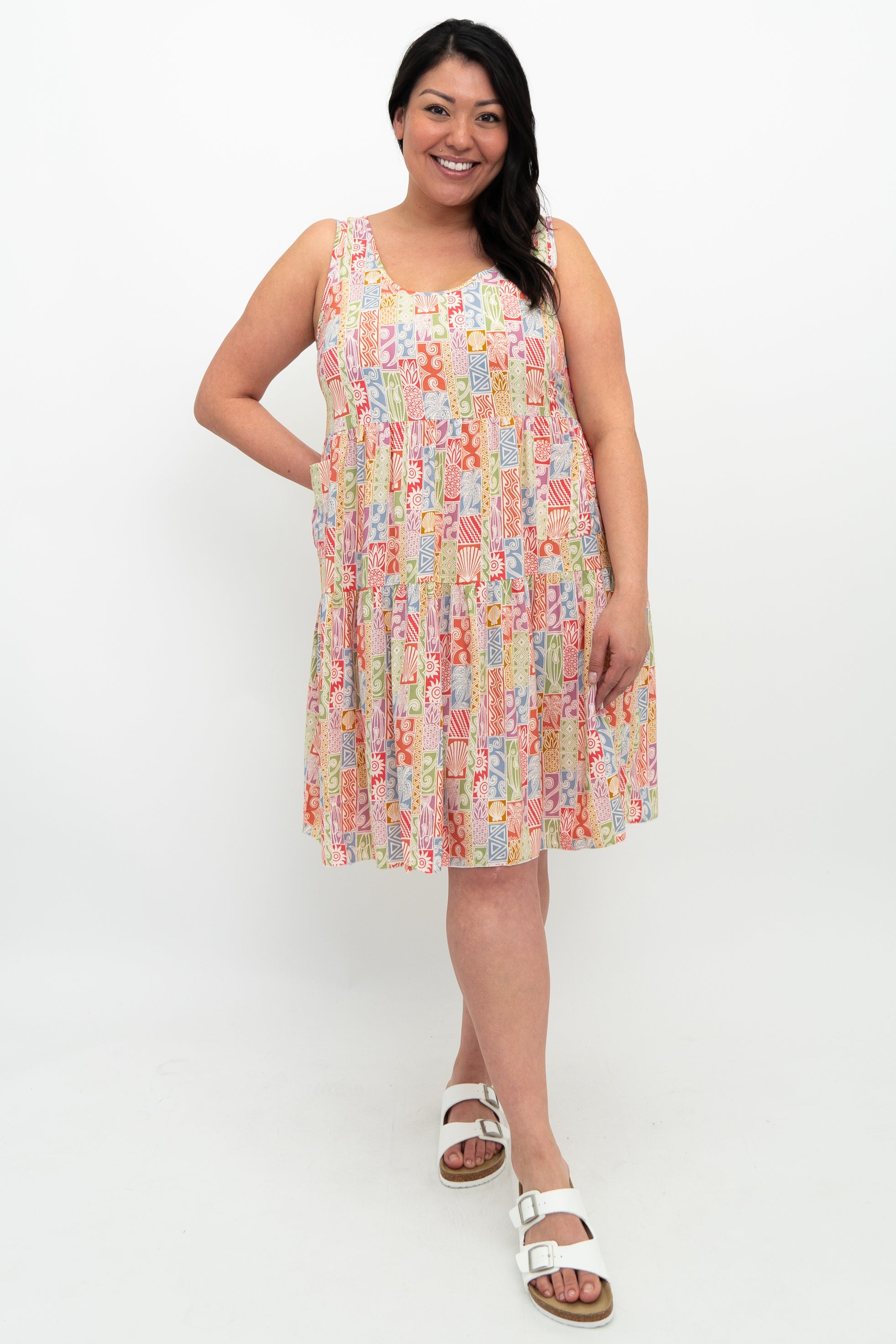 Kayana Women's Floral Print Summer Dress - Mikoko Collection | Perfect for Beach, Vacation & Casual Wear