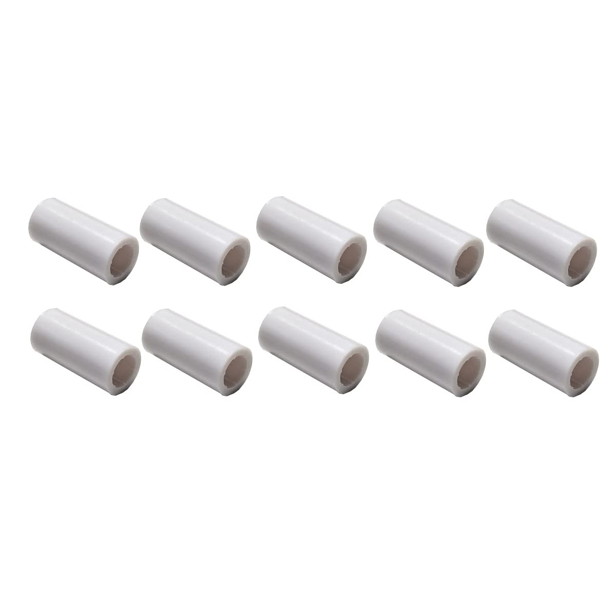 10-Pack 12mm Pool Cue Stick Tip Ferrules - Premium Replacement Ferrules for Billiard Cues - Perfect for Pool Players & Bar Owners (Snooker, 8-Ball, 9-Ball Game Accessories)
