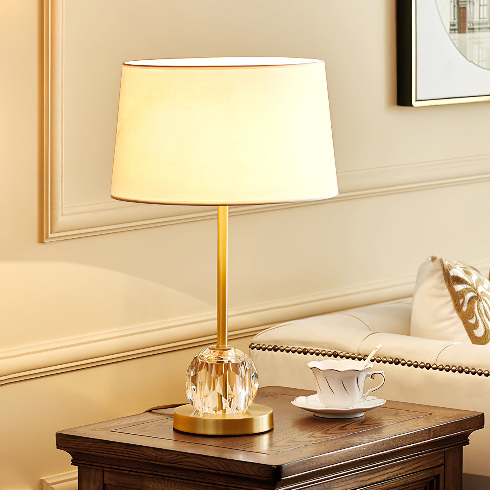 Clom Table Lamp - Modern LED Desk Lamp with Adjustable Brightness & Color Temperature for Home Office, Bedroom, and Study Room | Perfect for Reading, Working, and Relaxing