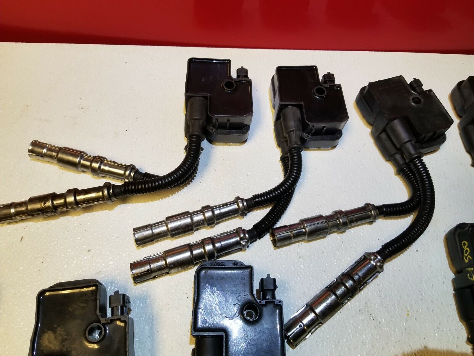 Original Mercedes CL500 Ignition Coil Set (8pcs) - OEM M113 5.0L for 2003-2006 Models - Perfect for Engine Performance & Smooth Driving