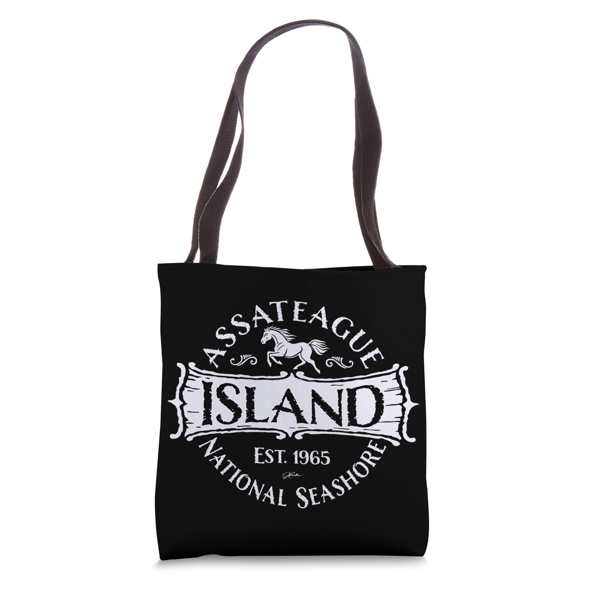 JCombs: Assateague Island National Seashore Tote Bag - Durable Canvas Beach Bag for Travel, Shopping & Outdoor Adventures