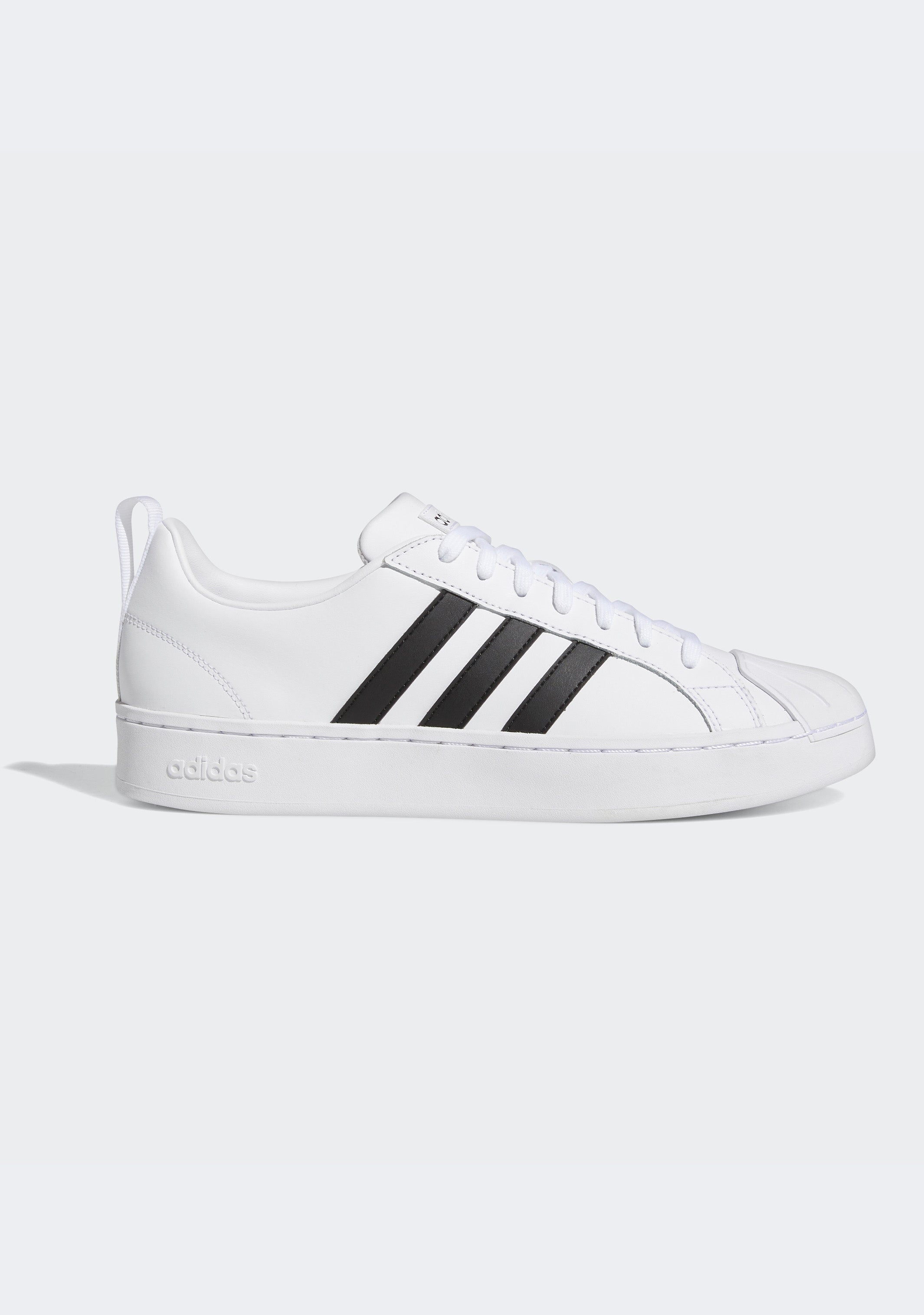 Adidas Men's Streetcheck Cloudfoam Court Low Sneakers - Comfortable Casual Shoes for Walking, Running & Everyday Wear