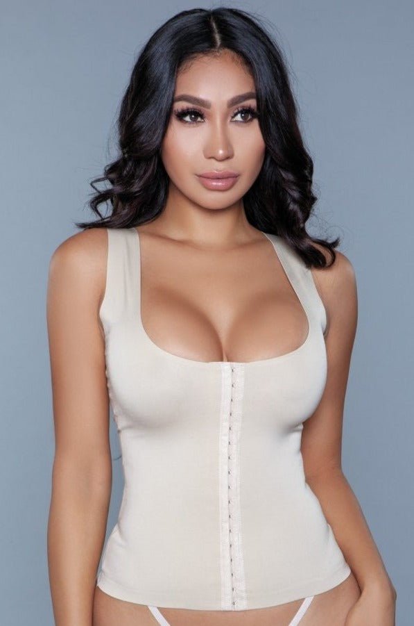 BeWicked Women's Miraculous Shapewear Top 2041 - Seamless Tummy Control Bodysuit for Smoothing & Slimming - Perfect for Dresses, Workwear & Special Occasions