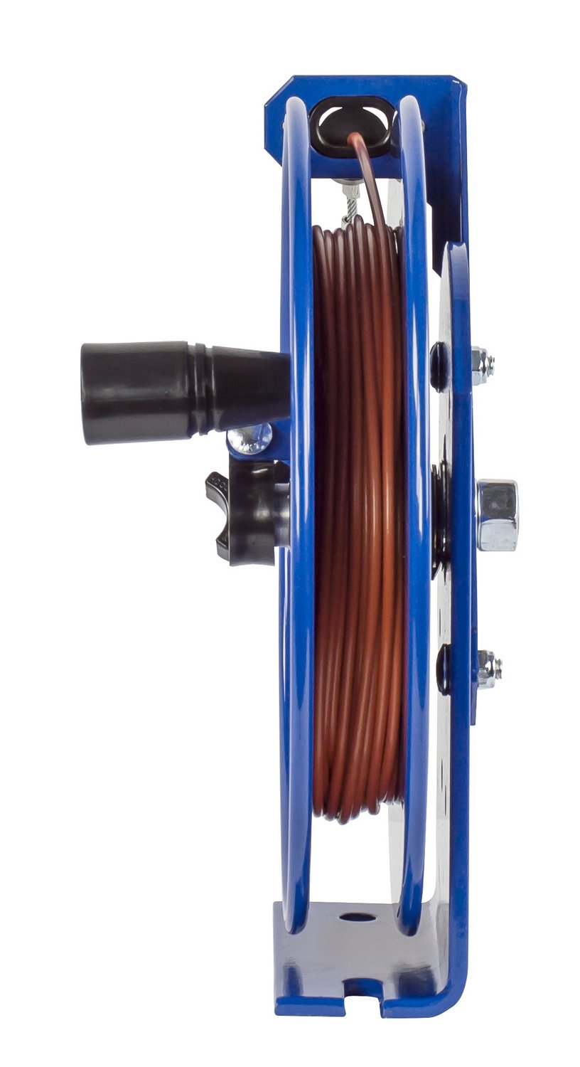 SDH-200 Static Discharge Hand Crank Cable Reel with 200-Foot Cable | Industrial-Grounding Solution for Construction Sites & Workshops