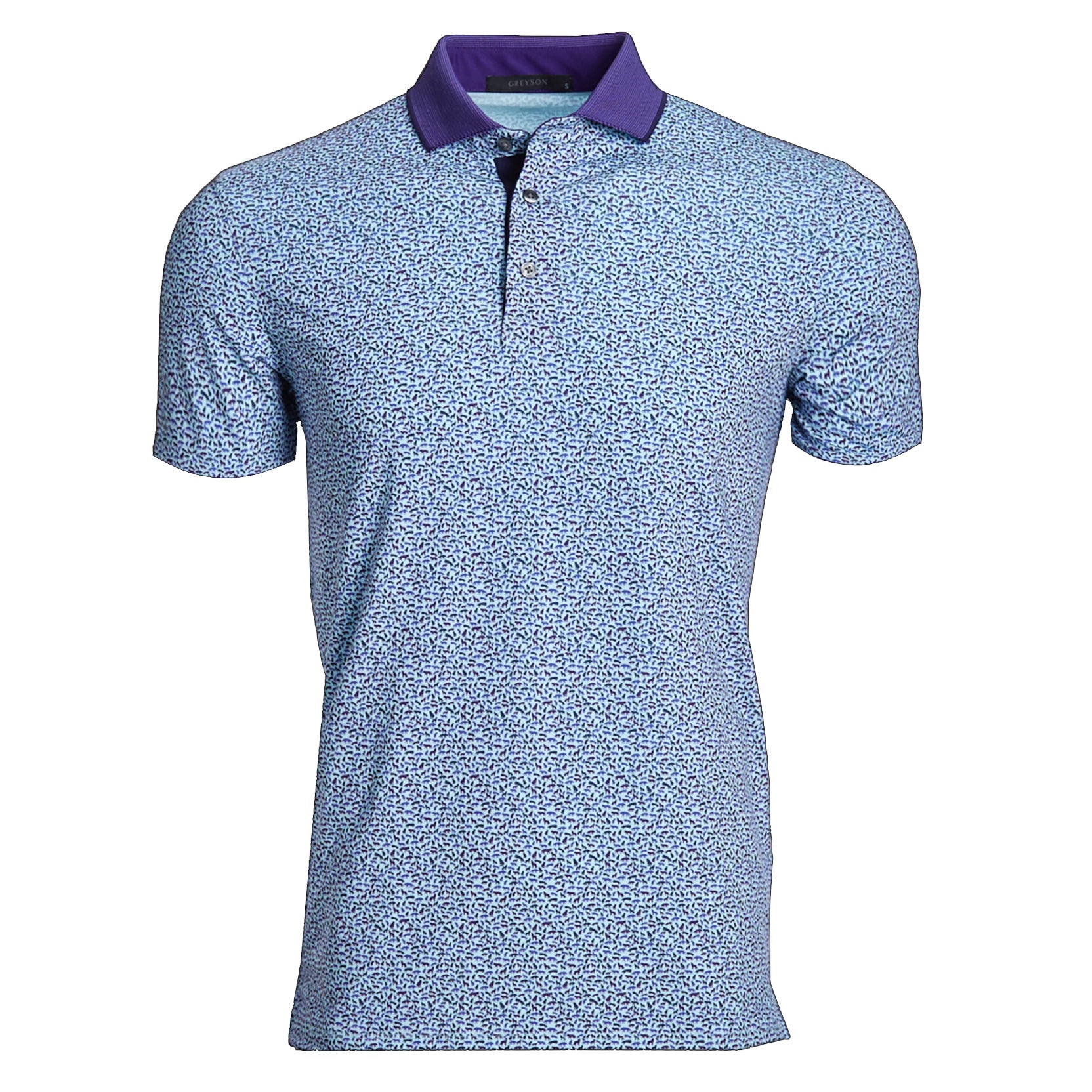 Greyson Wolfpack Men's Performance Golf Polo Shirt - Moisture-Wicking, Breathable & UV Protection - Ideal for Golf, Casual Wear & Outdoor Activities