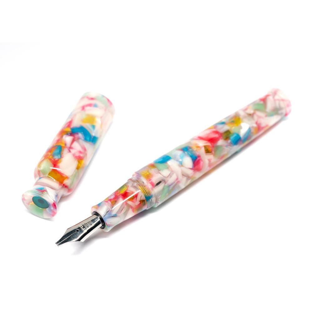 Opus 88 Flora Fountain Pen - Premium Japanese Eyedropper Fountain Pen with Large Ink Capacity - Perfect for Calligraphy, Journaling & Gift Giving