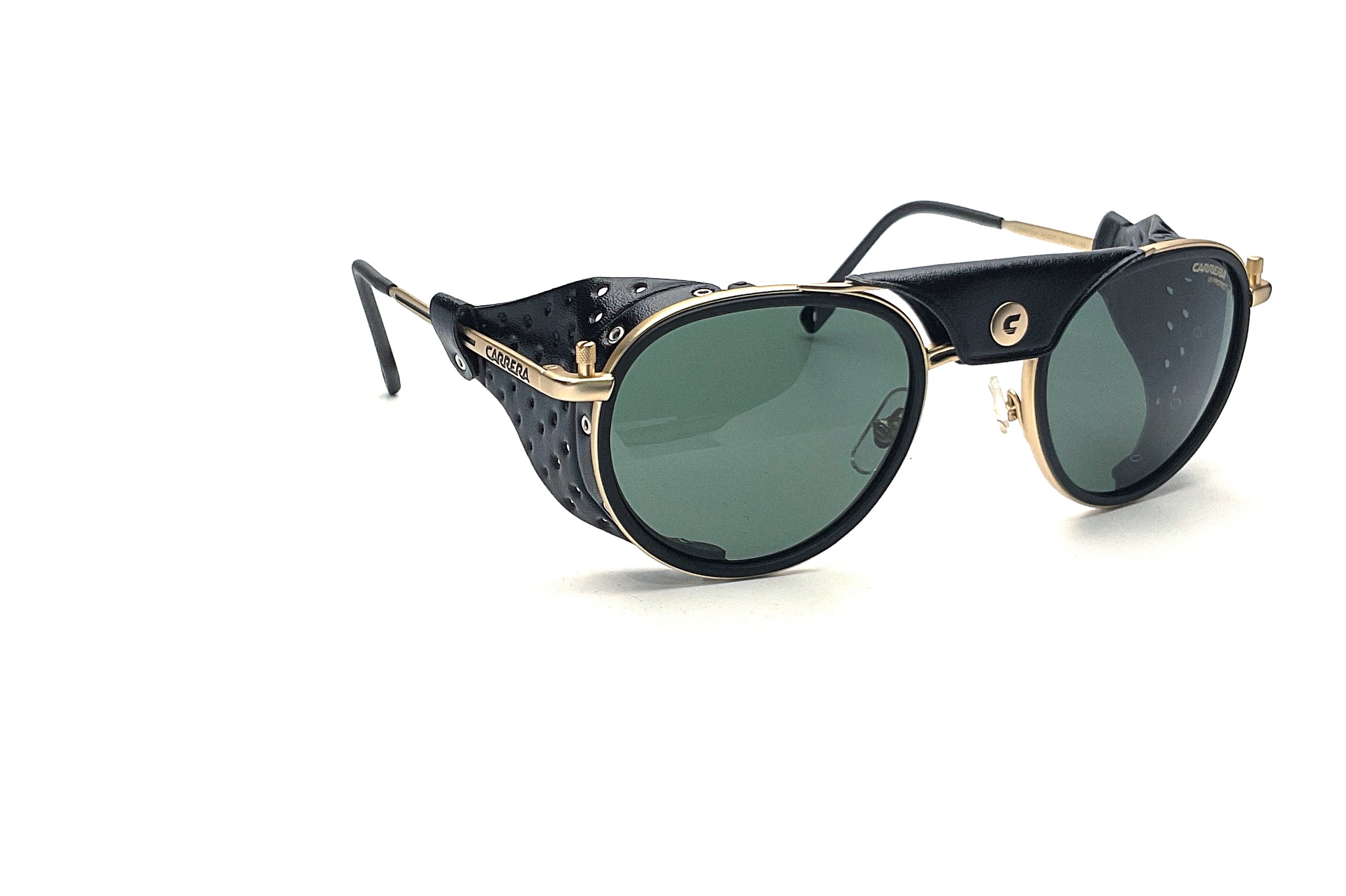 Carrera C Sport 05 Matte Gold Sunglasses - Polarized UV Protection Sports Sunglasses for Men & Women - Perfect for Running, Cycling, and Outdoor Activities