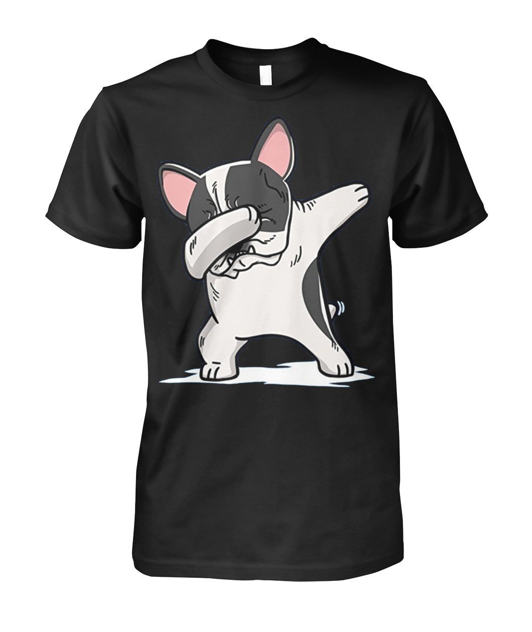 Funny Bulldog Dabbing T-Shirt for Men & Women - Trendy Graphic Tee for Casual Wear, Parties & Gifts