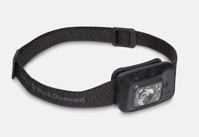 Black Diamond Spot 400R Headlamp - 400 Lumens, Rechargeable, Waterproof LED Headlight for Camping, Hiking, Running & Outdoor Adventures