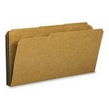Smead 15734 Heavy Duty Kraft File Folders with Reinforced Tabs - Letter Size, 1/3 Cut, 100-Pack - Perfect for Office Organization, Document Storage & Filing Systems