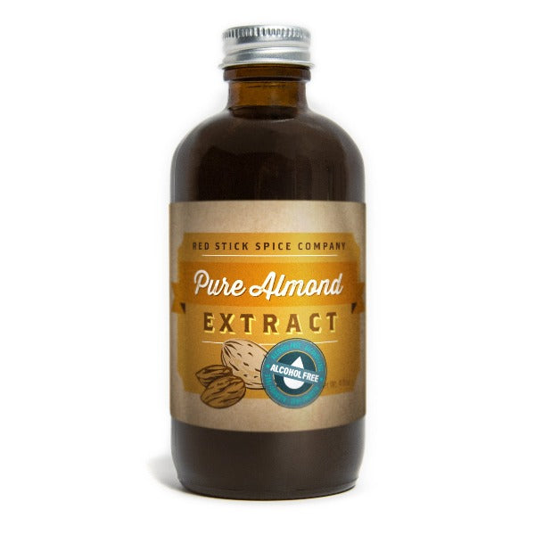 Alcohol-Free Pure Almond Flavor Extract - Perfect for Baking, Desserts & Vegan Recipes | Natural Flavoring for Cakes, Cookies & Beverages