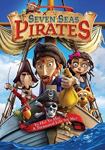 Seven Seas Pirates Costume Set for Adults - Premium Pirate Outfit with Hat, Vest & Accessories - Perfect for Halloween, Cosplay & Themed Parties