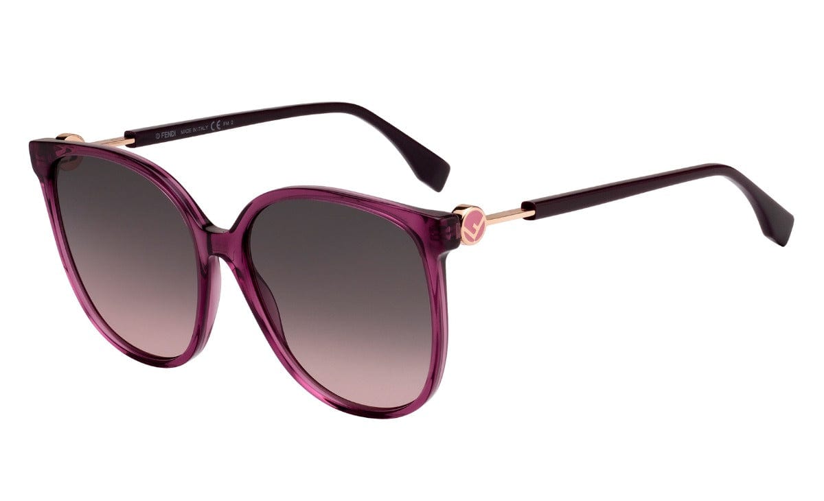 FENDI FF 0374/S 0T7 5817 Sunglasses for Women - Luxury Designer Shades with UV Protection - Perfect for Beach, Driving & Fashion Outfits