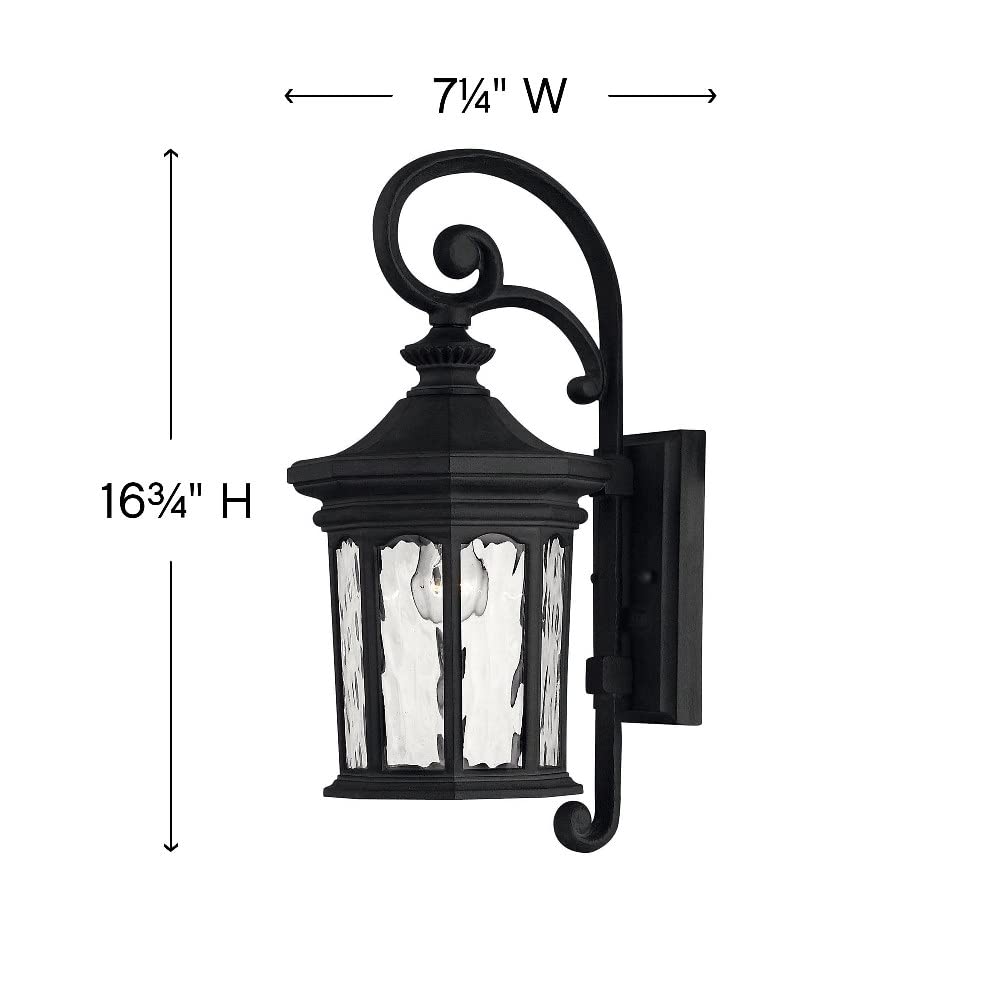 Traditional Style Small Outdoor Wall Lantern - 7.25