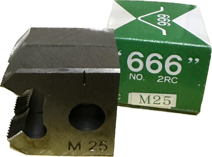 666 Conduit Die 2Rc M25 - High-Quality Electrical Conduit Fitting for Professional Installations | Model: 666 M25 | Perfect for Commercial and Industrial Wiring Projects