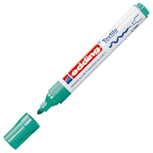 edding 4500 Bullet Tip Textile Marker - Permanent Fabric Marker for Clothes, Shoes & DIY Crafts - Ideal for Customizing T-Shirts, Denim & Canvas Projects