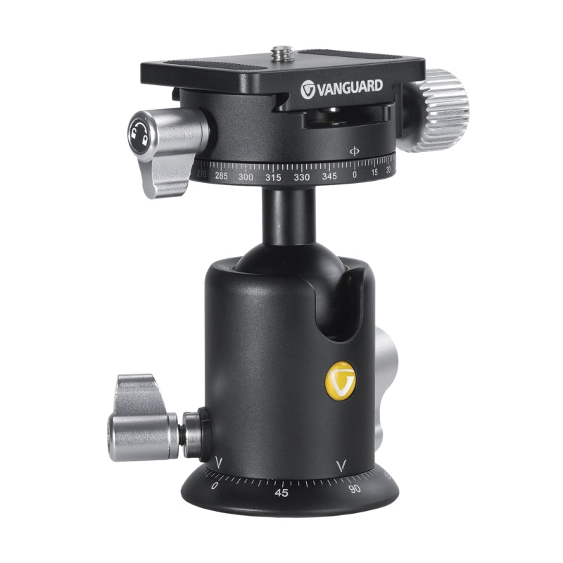 VEO BH 160S Dual Axis Ball Head for DSLR Camera - Professional 360° Panoramic Photography Tripod Head with Quick Release Plate - Perfect for Landscape, Architecture & Astrophotography