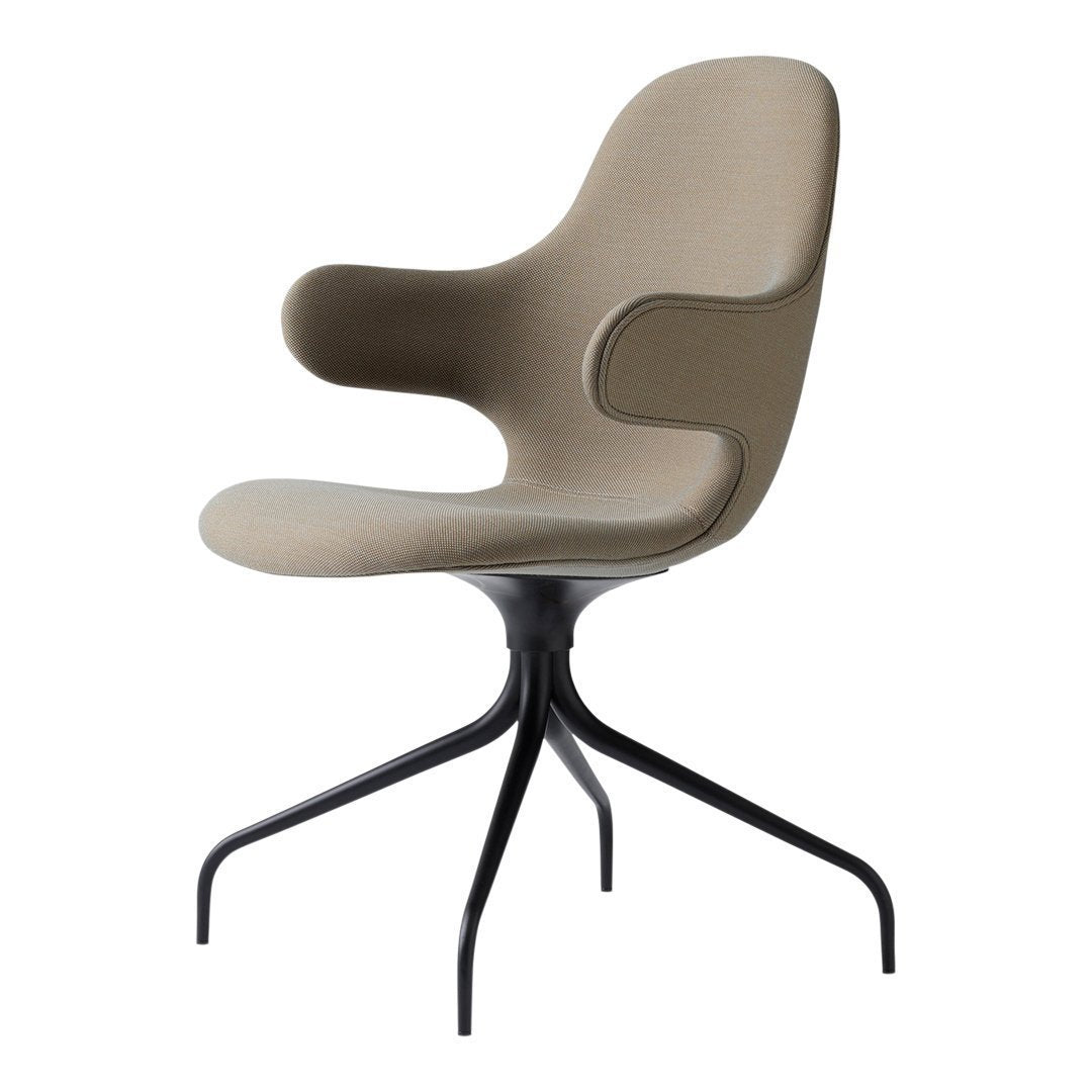 Hayon Catch Chair JH2 with Swivel Base by &Tradition - Modern Scandinavian Design for Living Room, Office, or Lounge Areas