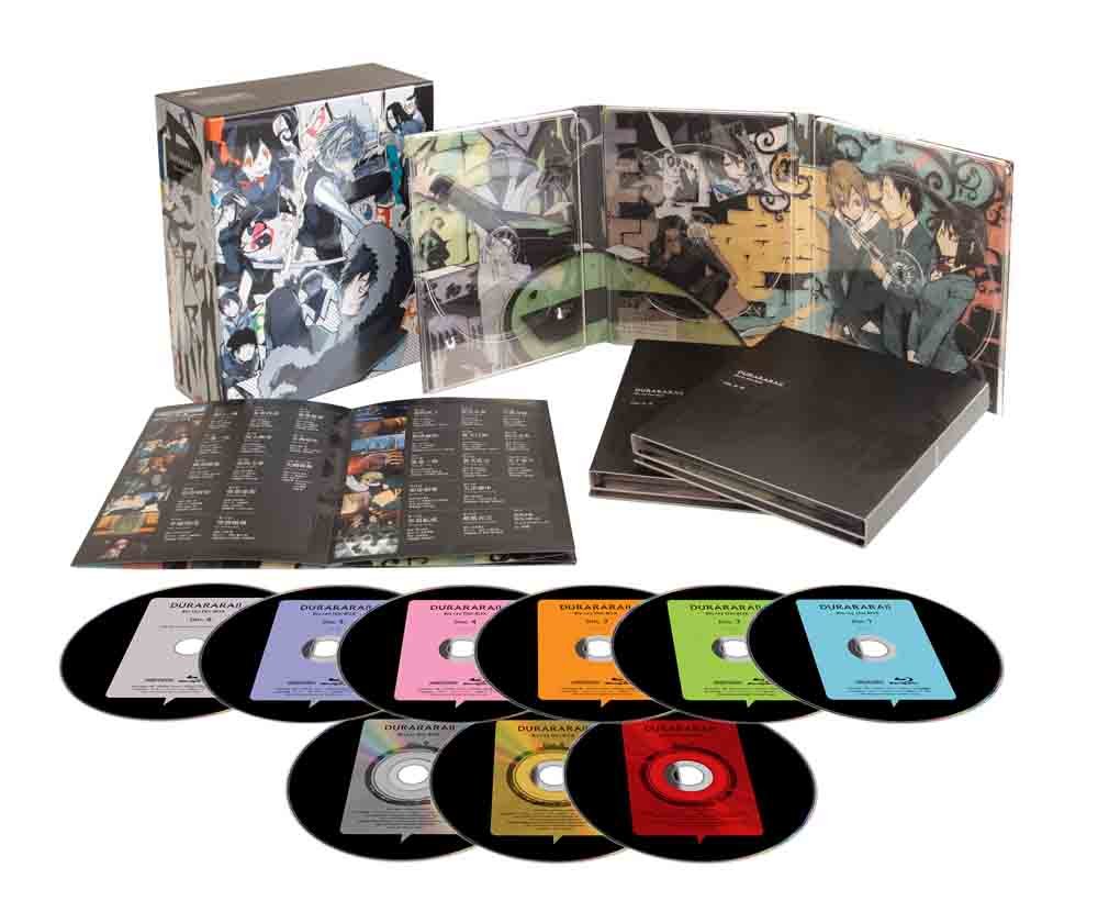 Durarara!! Complete Blu-ray Disc Box Set - Anime Series Collection for Fans & Collectors | Perfect for Home Entertainment & Gift Giving