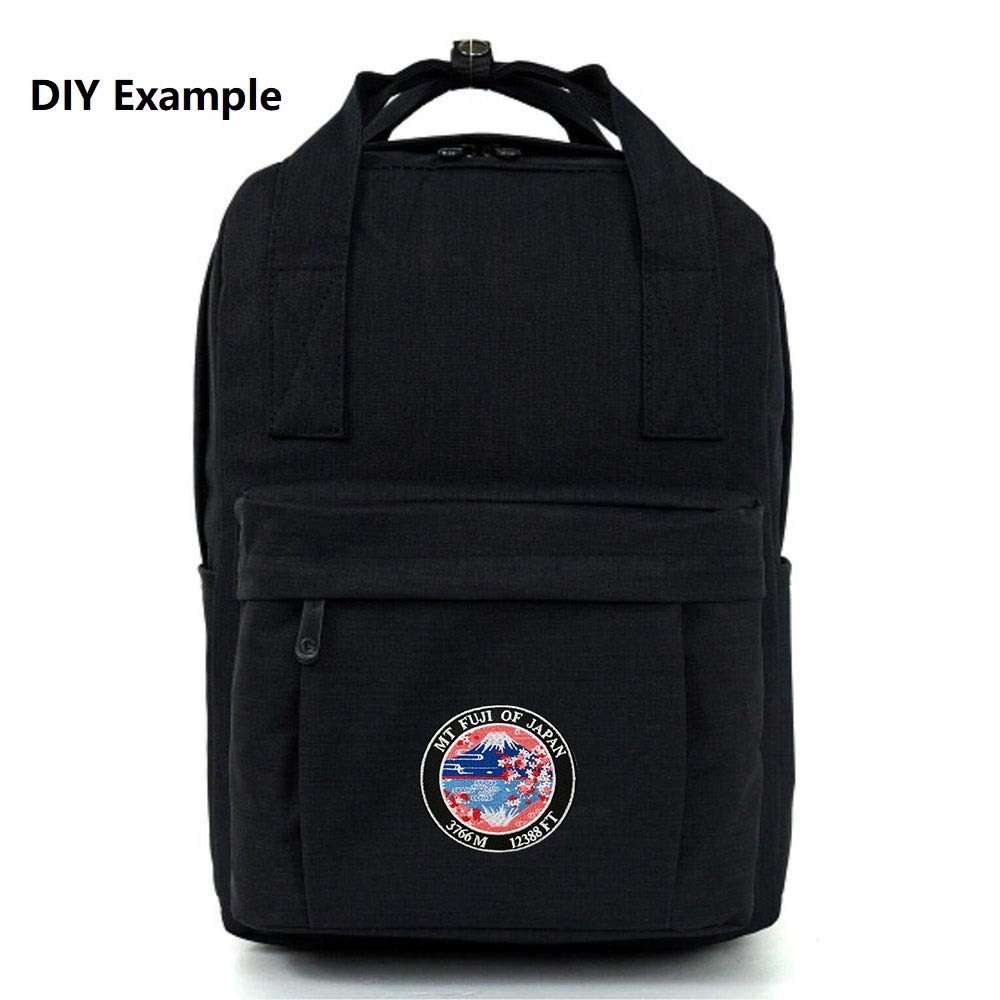 Tokyo Japan Ski Mountain Fuji Embroidered Iron-On Sew-On Patches for Jackets, Backpacks & DIY Crafts