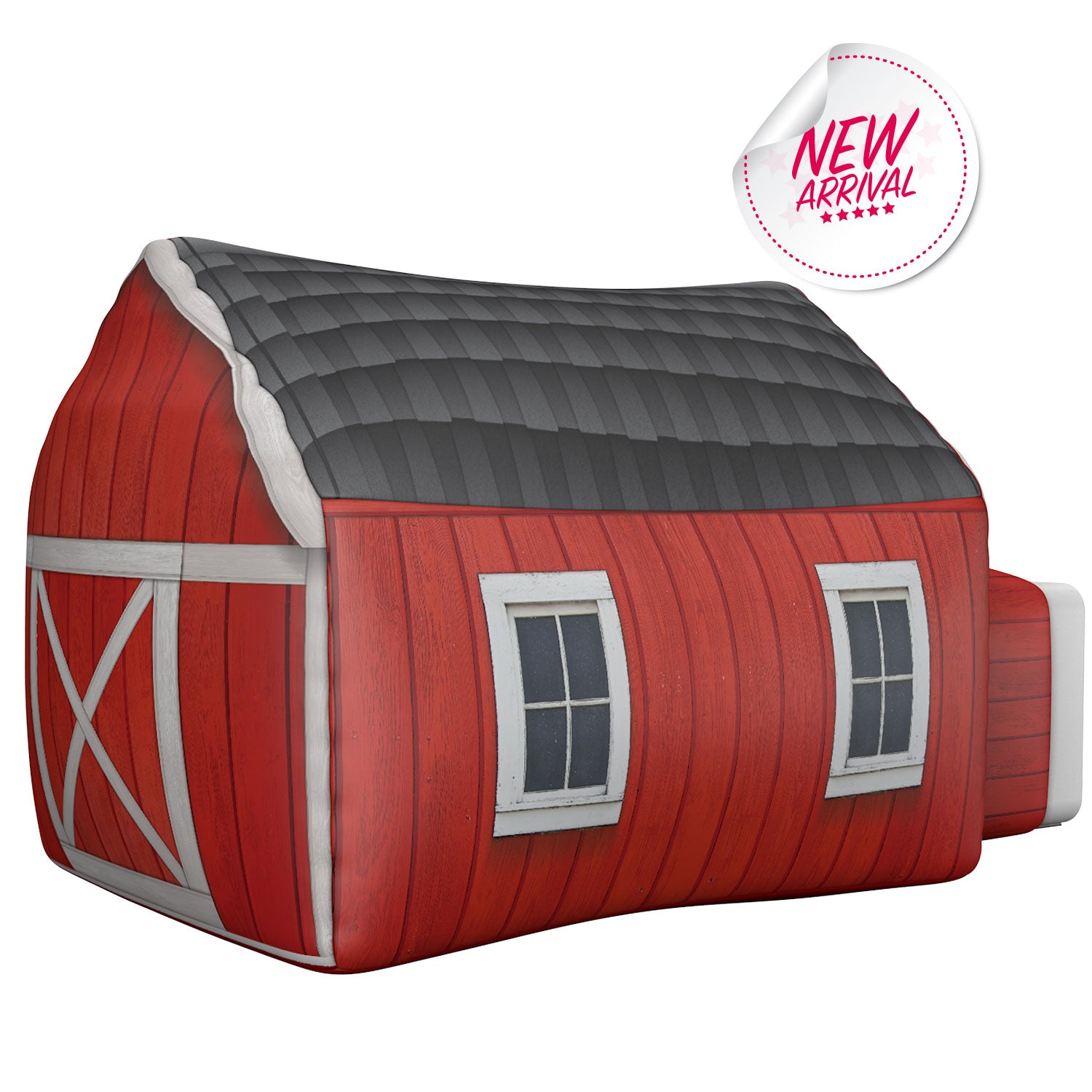 AirFort Farmer's Barn - Premium Inflatable Playhouse for Kids | Indoor & Outdoor Fun | Perfect for Birthday Parties, Backyard Play & Family Gatherings