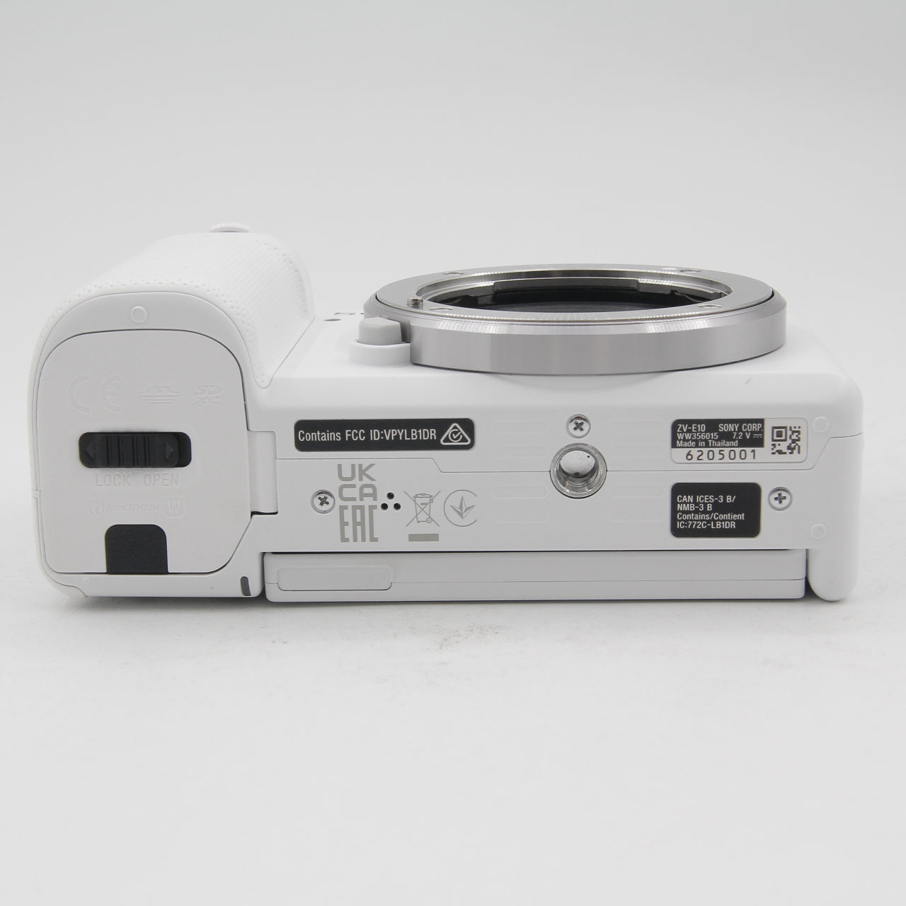 Open Box Excellent Condition Sony ZV-E10 Mirrorless Digital Camera Body Only (White) - Perfect for Vlogging, YouTube Content Creation & Travel Photography