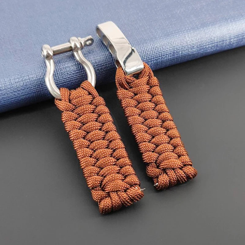 Survival Paracord Rope - 550lb Braided Nylon Bands for Camping, Hiking & Emergency Preparedness | Outdoor Gear & Tactical Accessories