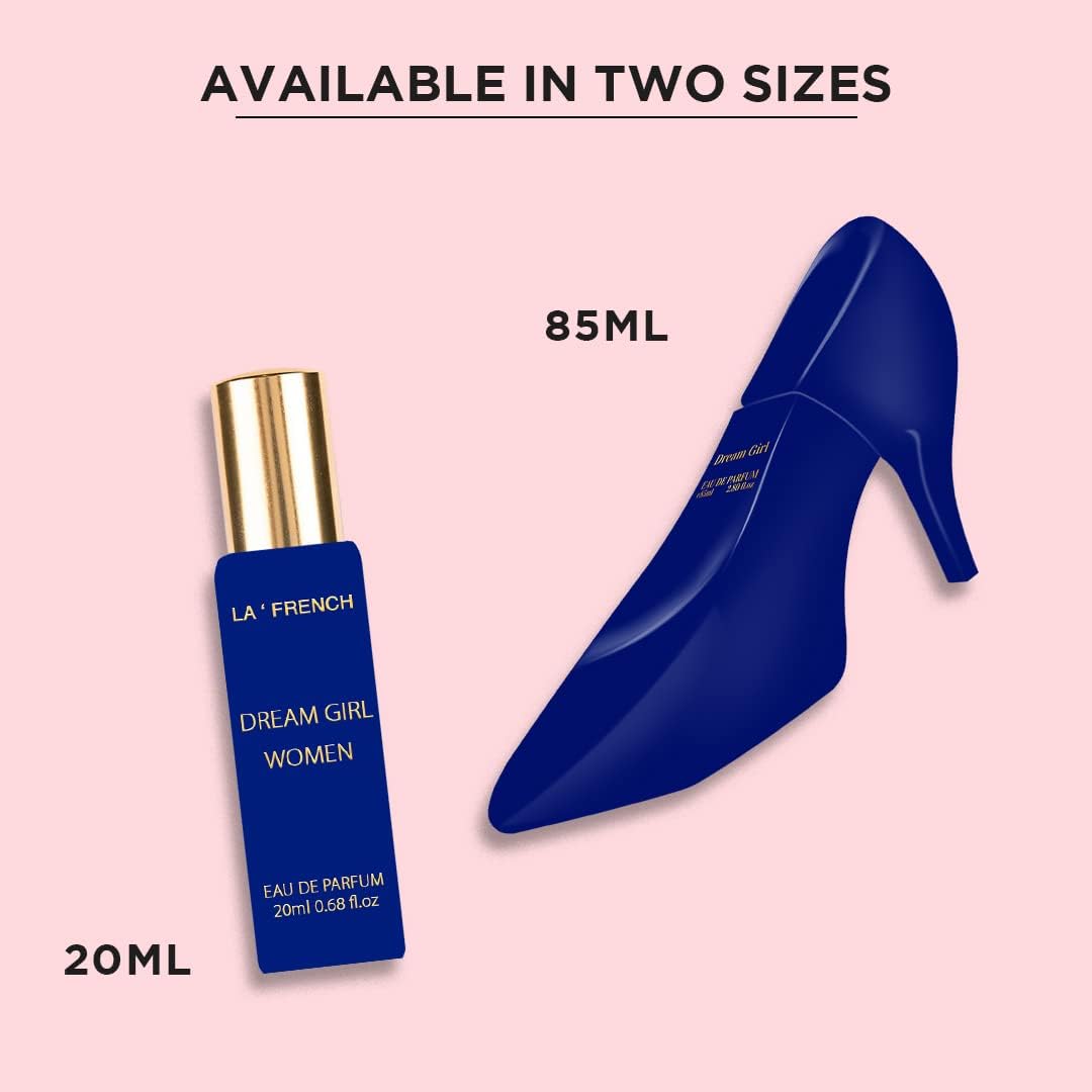 LA' French Luxury Perfume Gift Set for Women - Long Lasting Fragrance Combo, Set of 4 (20g Each) - Perfect for Birthdays, Anniversaries & Special Occasions