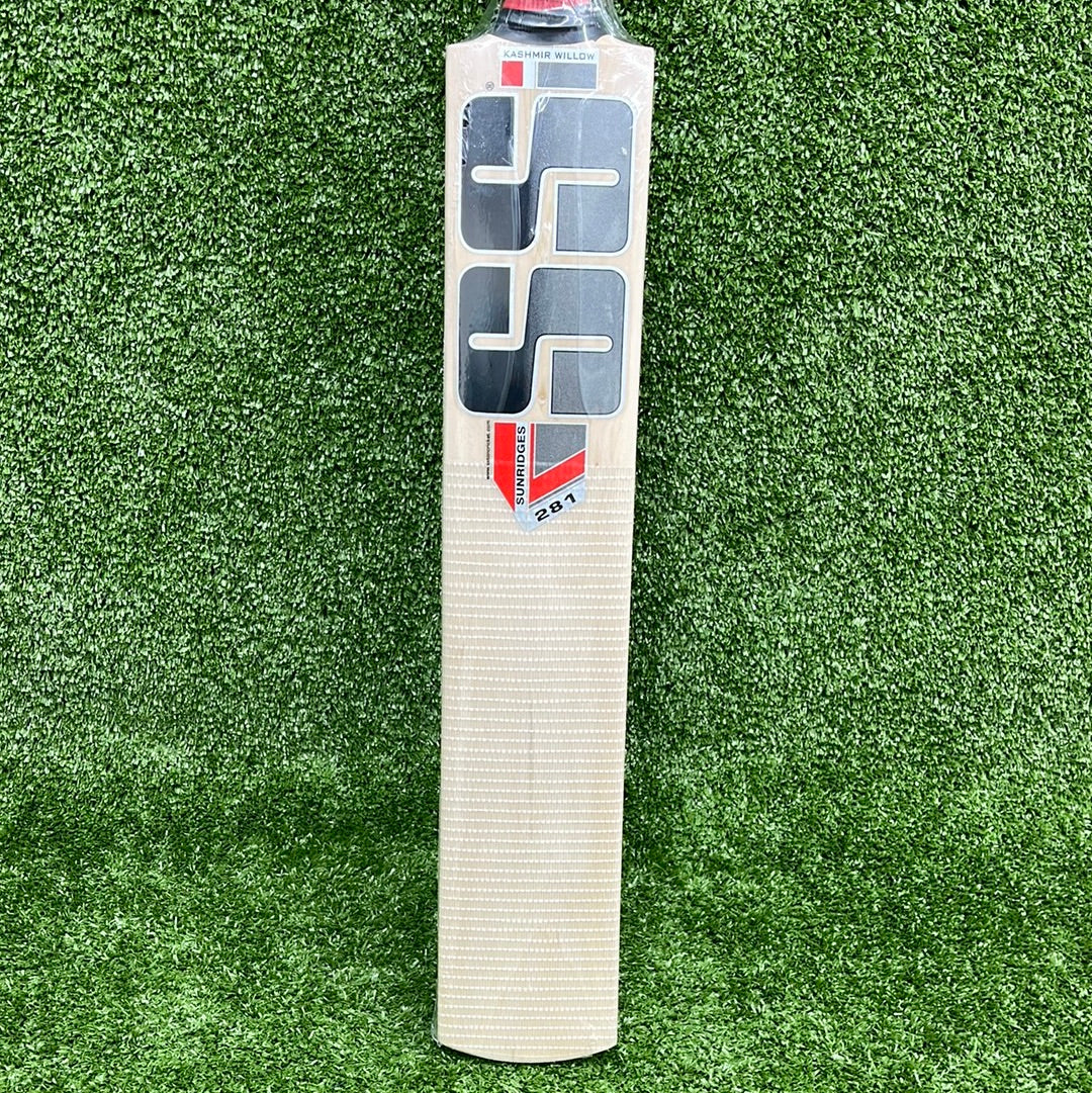 Premium SS 281 Junior Kashmir Willow Cricket Bat - Lightweight & Durable for Youth Players - Perfect for Practice, Training & Matches