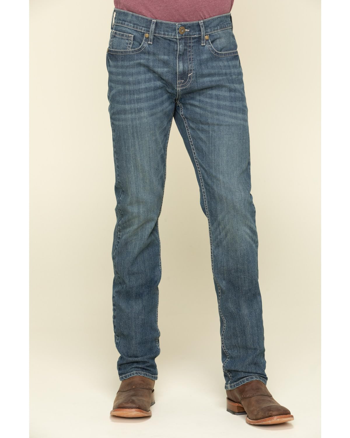 Cody James Men's Straight Fit Jeans - Classic Denim Pants for Casual & Work Wear | Comfortable & Durable for Everyday Use