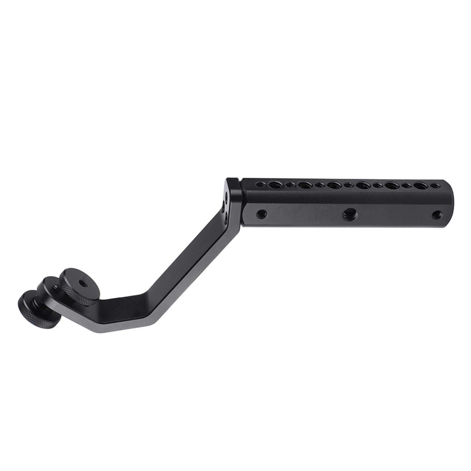 Stabilizer Handle - Black Ergonomic Grip for Monitors & Microphones - Durable 1-Piece Design for Studio, Gaming & Office Use
