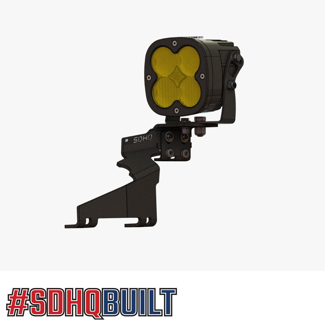 2023-2024 Ford Super Duty SDHQ Built A-Pillar Light Mounts | Heavy Duty Off-Road Lighting Brackets for Trucks | Perfect for Night Driving & Off-Road Adventures