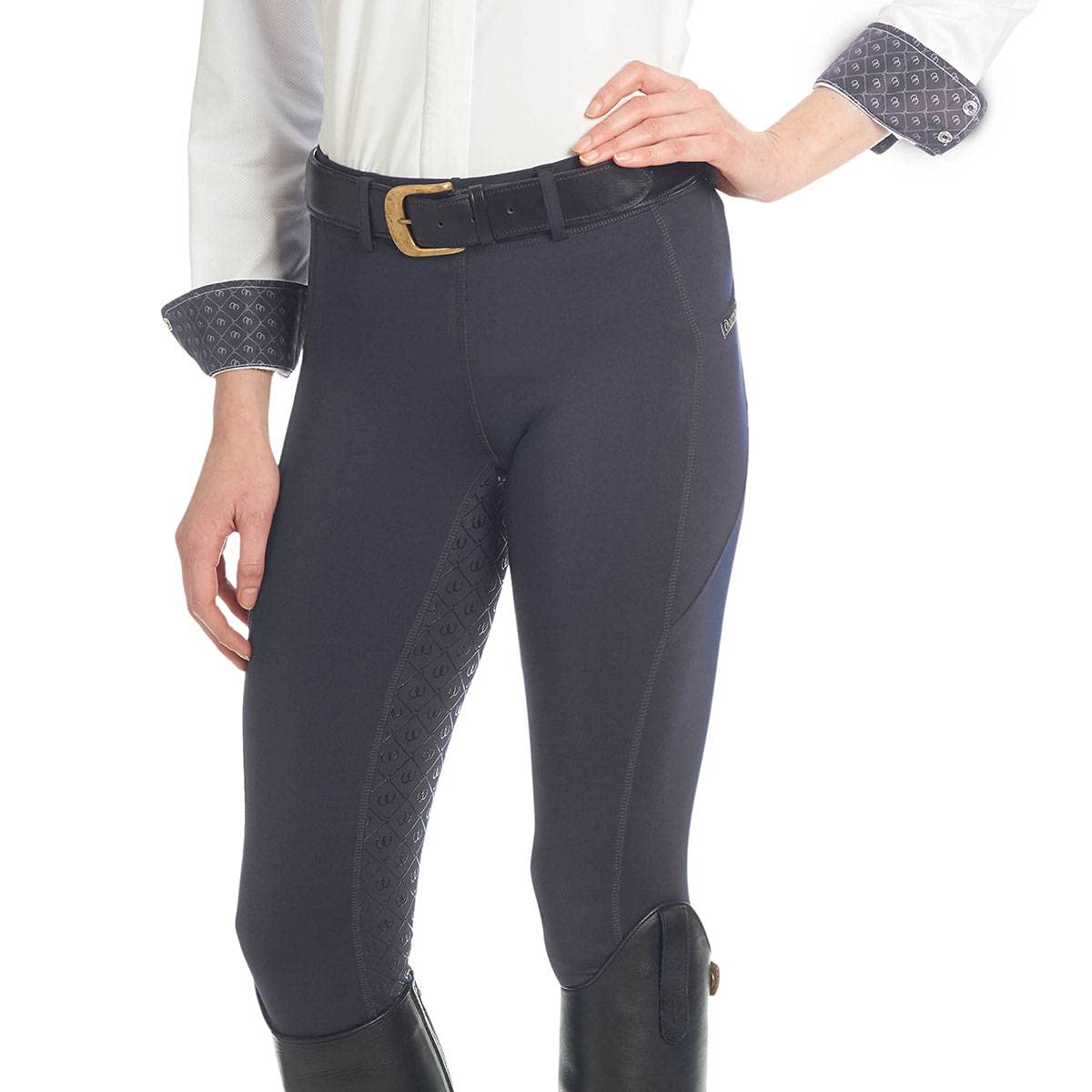 Ovation Ladies AeroWick Full Seat Breeches - Breathable Equestrian Riding Pants for Women - Perfect for Horseback Riding, Dressage & Show Jumping