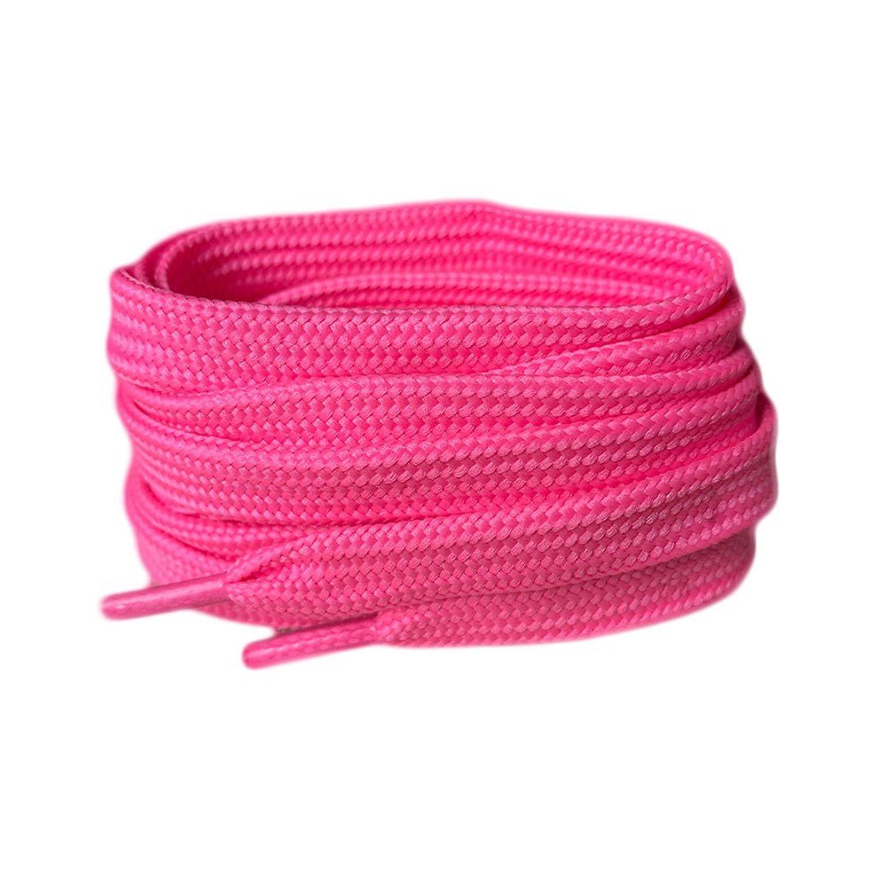 High-Quality Rugby Boot Laces 150cm (59 inches) - Durable Neon Pink Shoelaces for Rugby Cleats & Soccer Shoes | Perfect for Sports, Training & Outdoor Activities