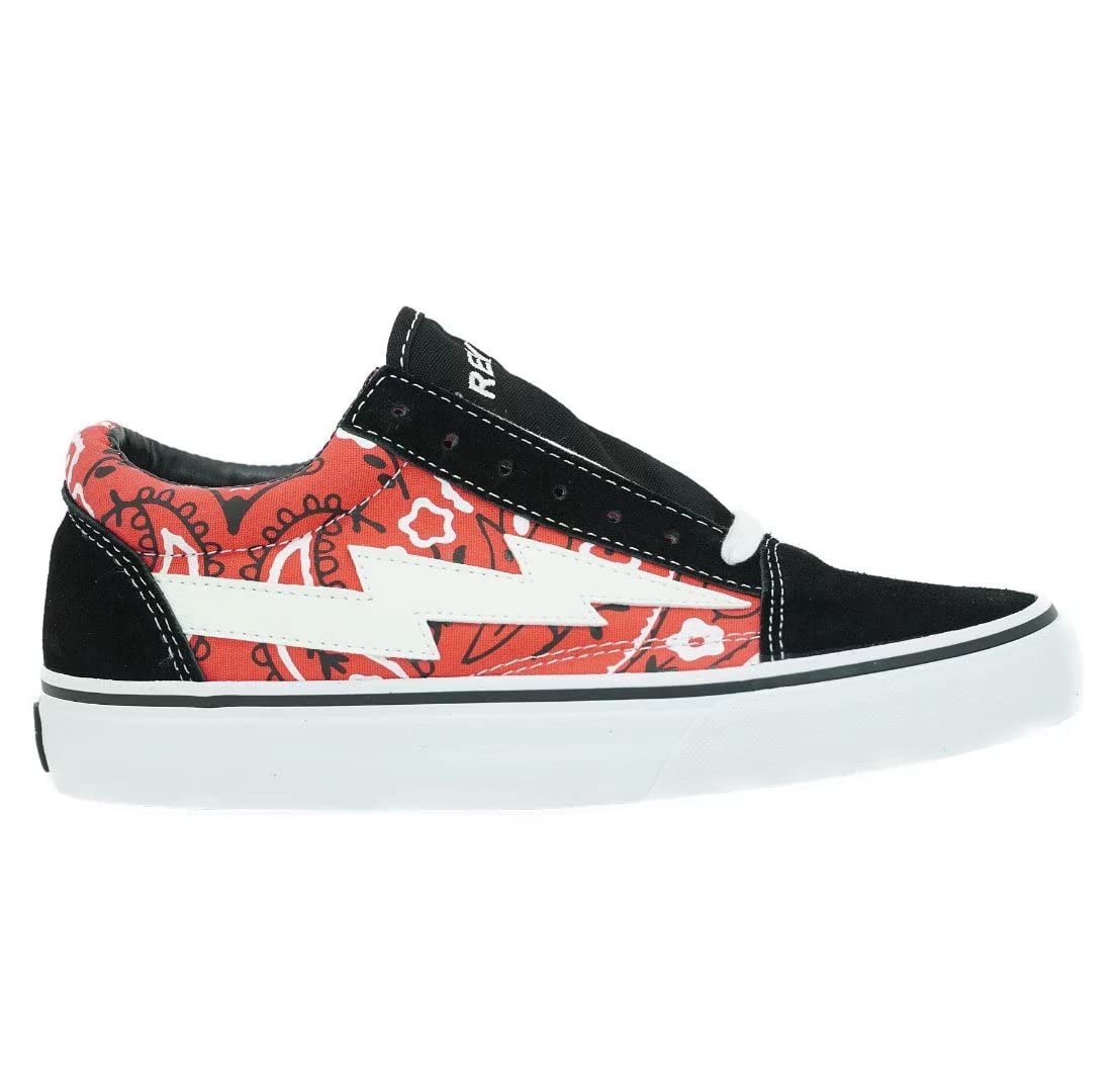 REBGO Revenge X Storm Old School Sneakers - Vintage Skate Shoes for Men & Women | Perfect for Streetwear, Skateboarding & Casual Fashion