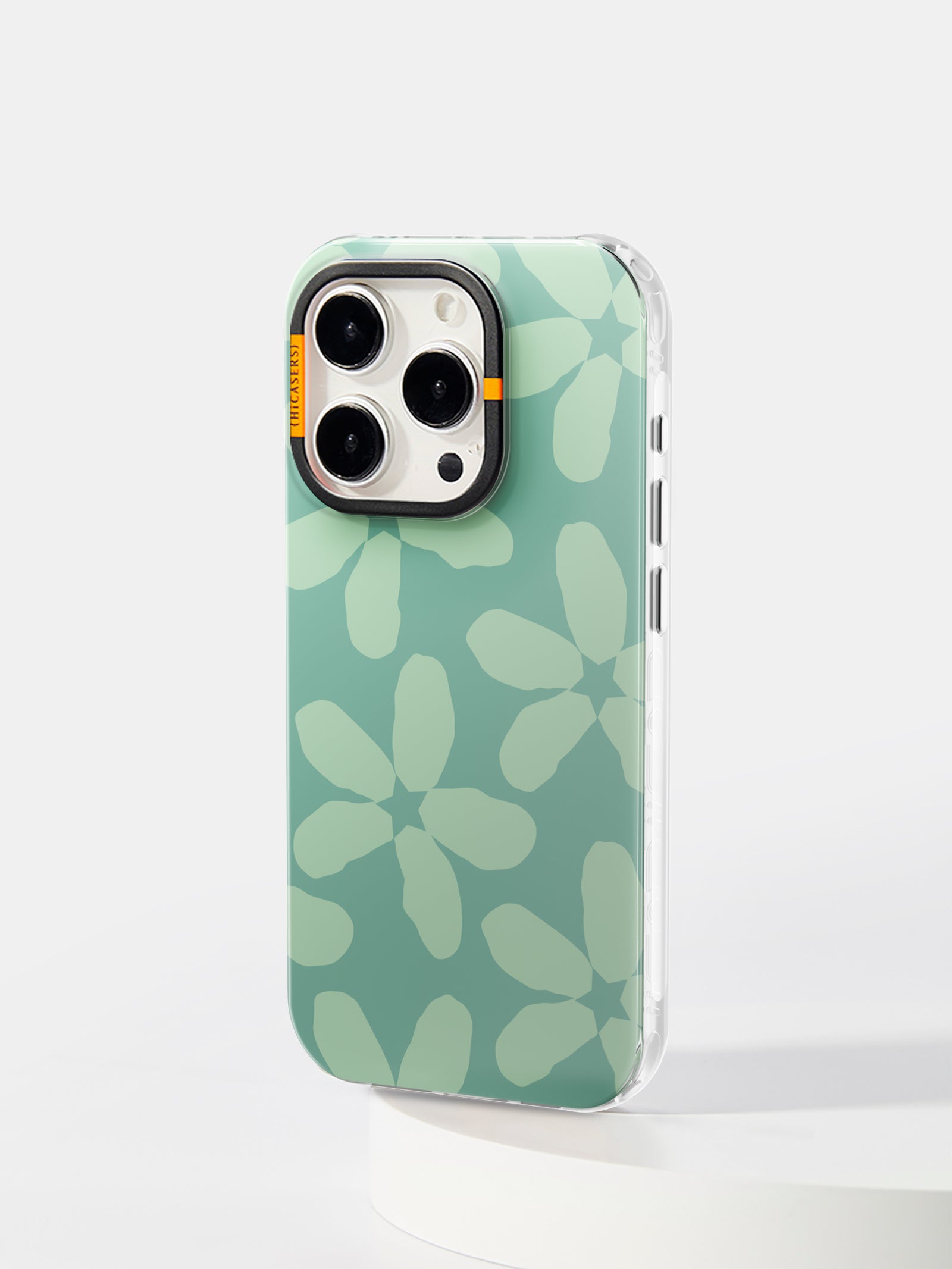 Starry Blossom Green Phone Case - Durable Protective Cover for iPhone & Samsung - Perfect for Everyday Use & Outdoor Adventures