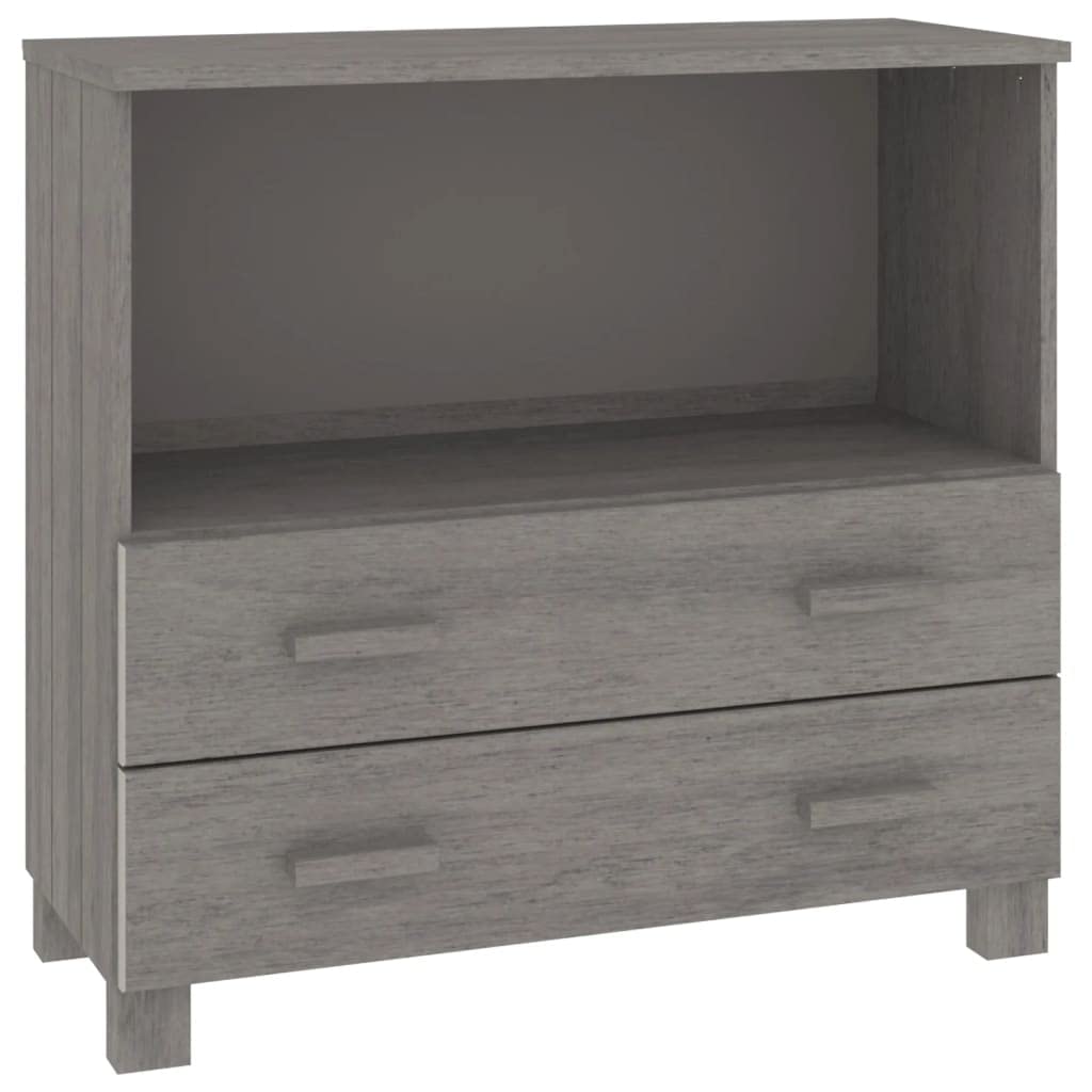 Modern Light Gray Sideboard Cabinet - 33.5