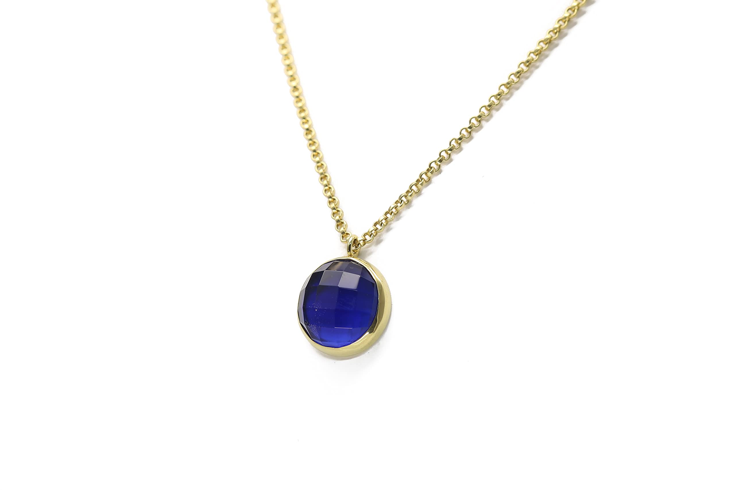 Vibrant Blue Sapphire Pendant Necklace - Handcrafted Gemstone Jewelry for Women - Perfect Birthday, Bridal & Anniversary Gift - Elegant Jewelry Box Included | Ideal for Weddings, Date Nights & Special Occasions
