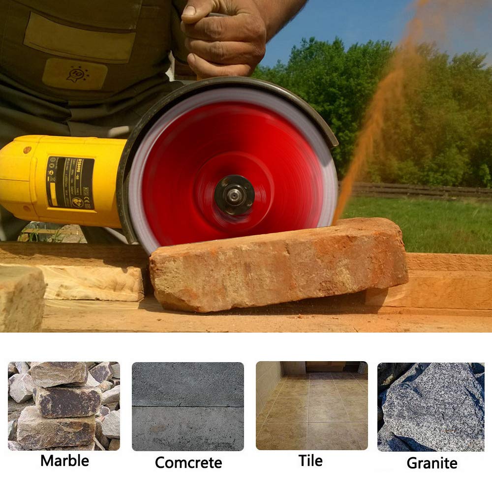 7 Inch Super Thin Diamond Cutting Blade for Tile, Granite, Marble - Premium Diamond Blade for Wet/Dry Cutting (7