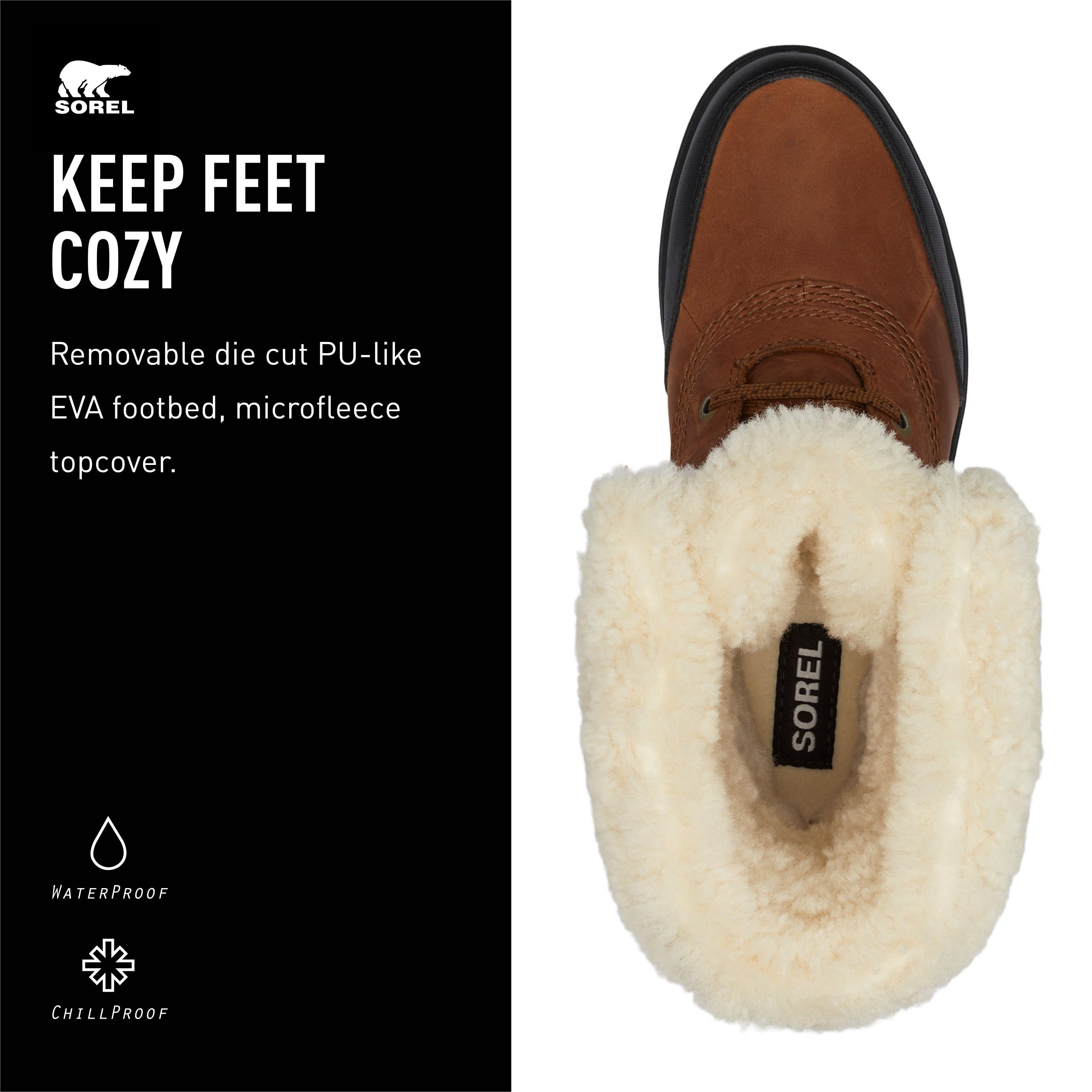 Sorel Tivoli IV Parc Waterproof Winter Boots for Women - Warm Snow Boots with Traction for Cold Weather, Hiking & Outdoor Activities