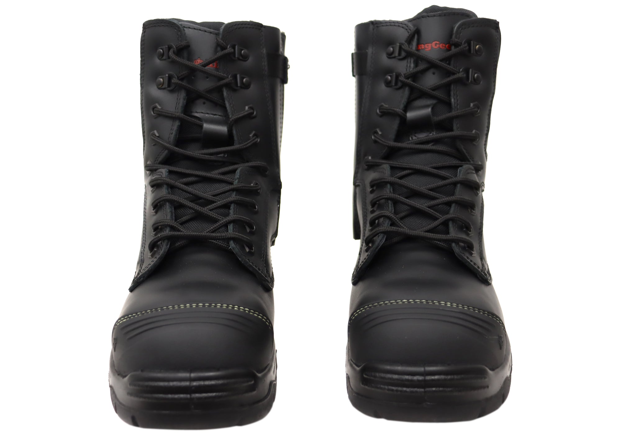 KingGee Men's Phoenix 8Z Met Safety Work Boots - Steel Toe, Slip Resistant, Comfortable for Construction & Industrial Work | Perfect for Warehouse, Factory & Outdoor Job Sites