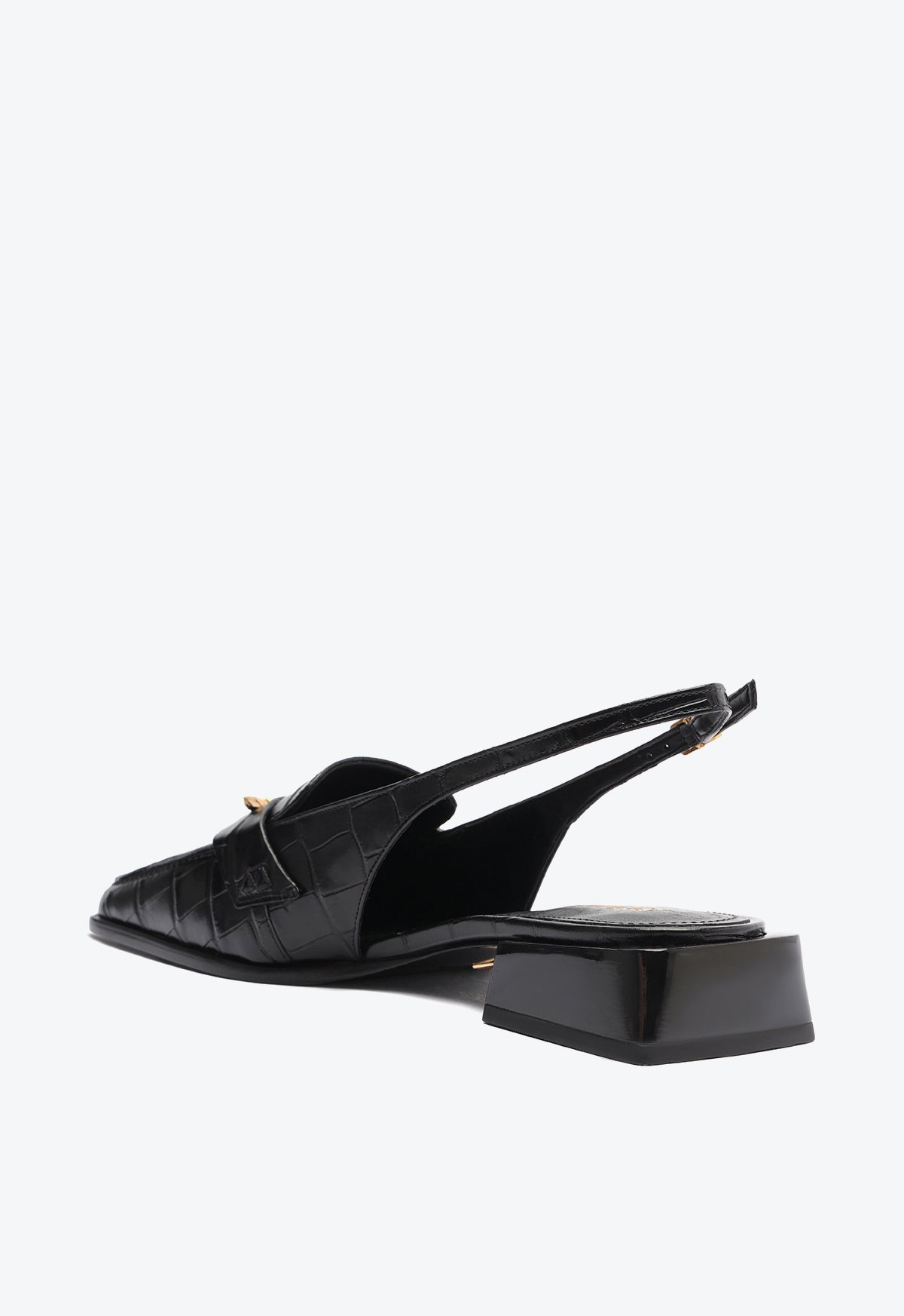Arizona Sling Block Leather Pump Shoes for Women - Comfortable Heels for Work, Party & Everyday Wear | Stylish & Durable Leather Pumps for Office, Dating & Special Occasions