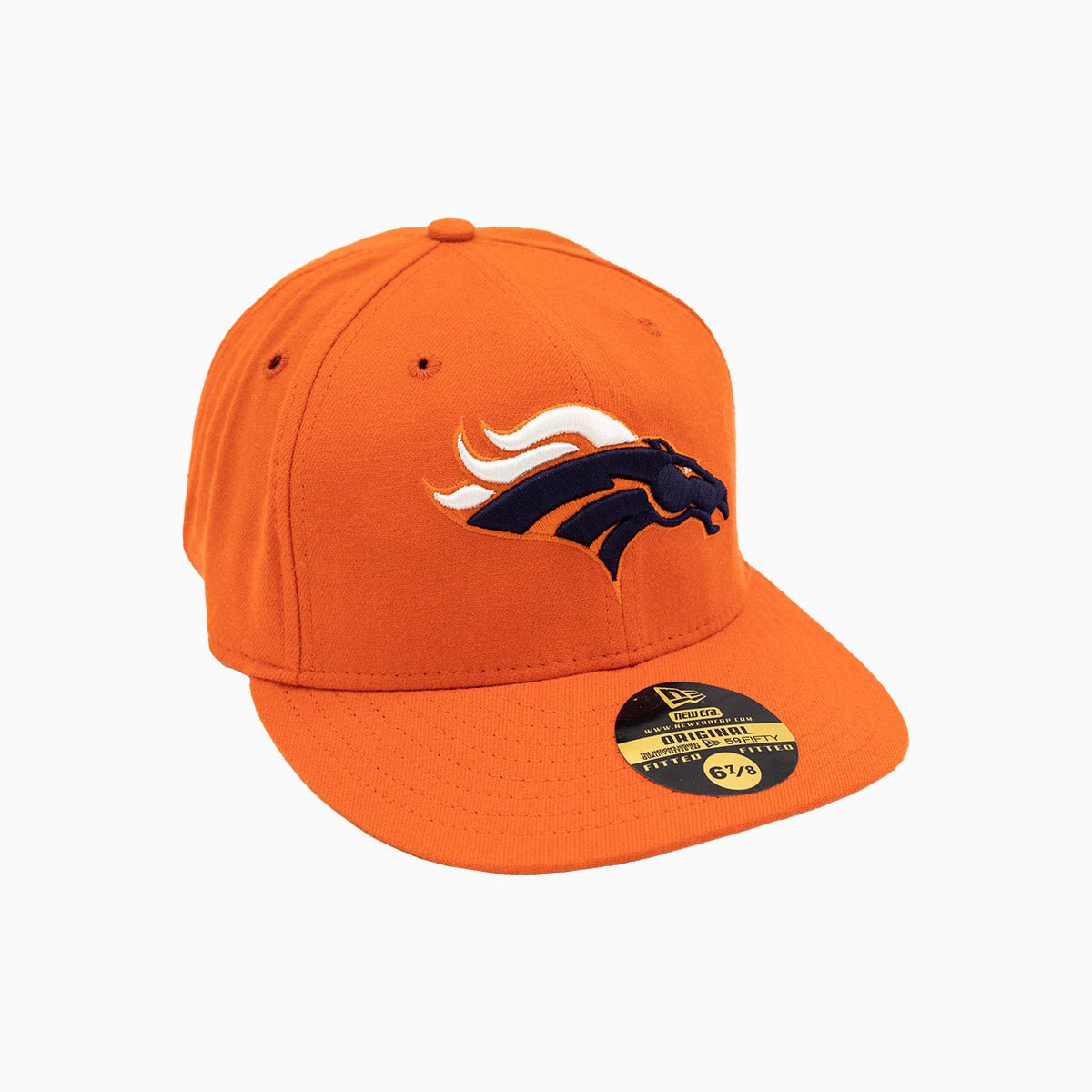 Denver Broncos NFL 59FIFTY Fitted Hat for Men - Official Licensed Snapback Cap for Football Fans & Sports Enthusiasts - Perfect for Game Day, Tailgating & Collecting