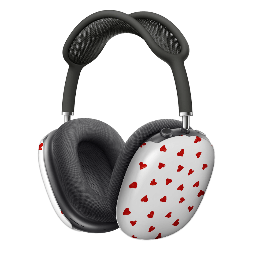 Stylish Love Hearts AirPods Max Protective Case - Trendy Soft Cover for Apple AirPods Max Headphones | Perfect for Travel, Gym & Daily Use