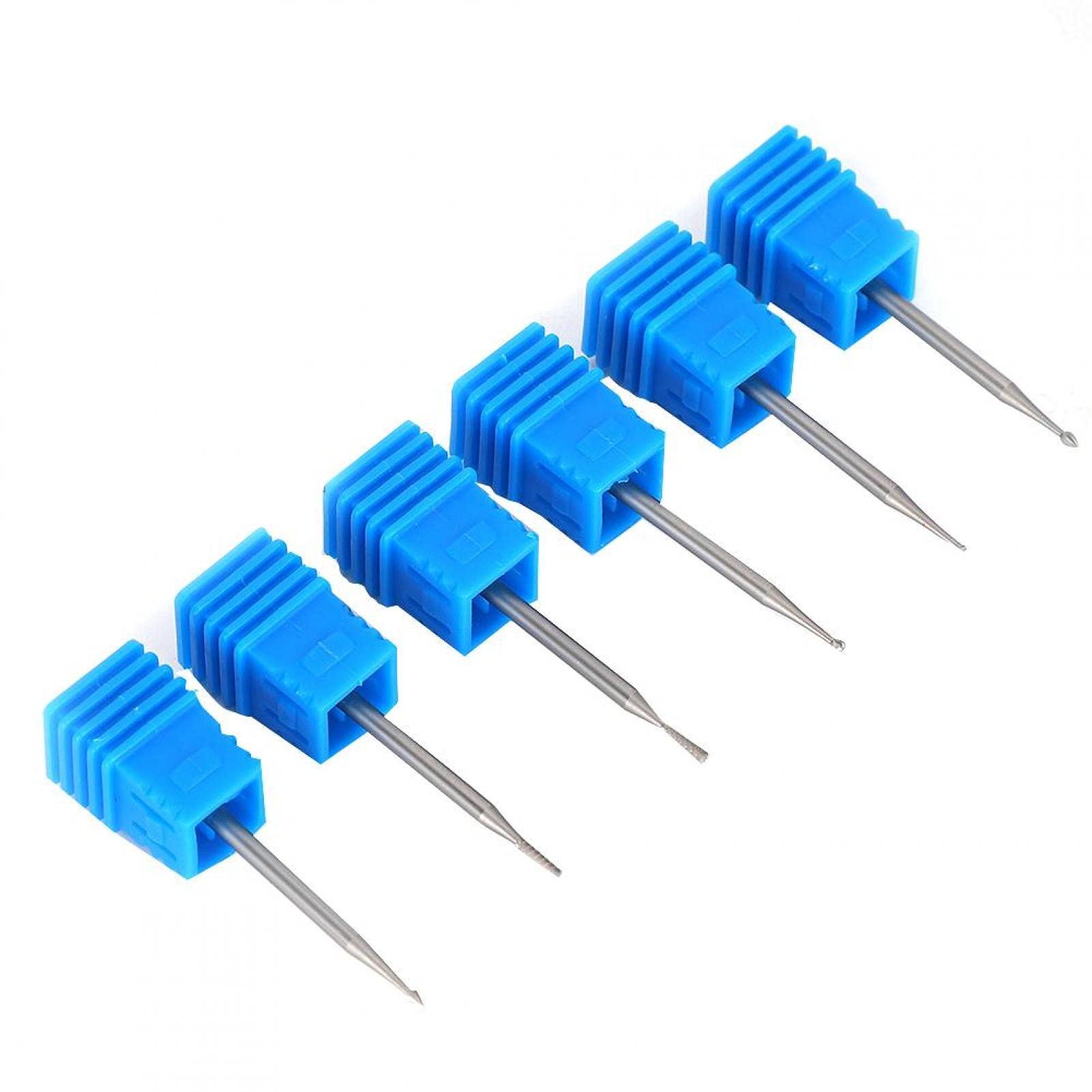 2-Piece Safe Nail Drill Bits Set - 1.4mm for Home Manicure & Salon Care