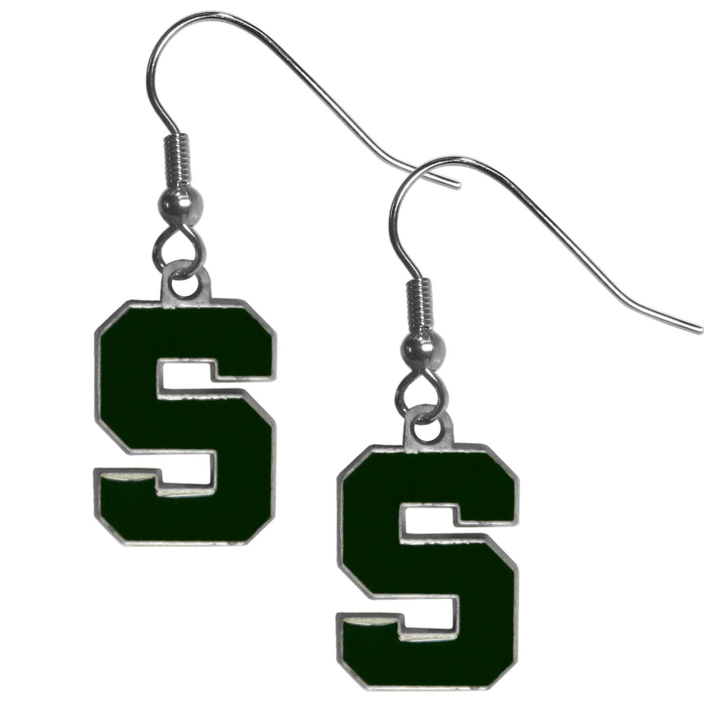 NCAA Team Logo Dangle Earrings for Women - Stylish College Sports Fan Jewelry - Perfect for Game Day, Tailgating & School Spirit Events