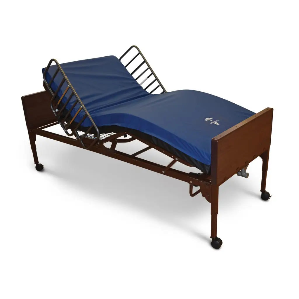 Medline Basic Beds - Affordable Hospital & Home Care Bed for Elderly & Patients - Perfect for Home Nursing, Recovery & Long-Term Care