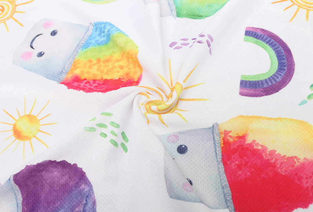Premium Cooling Towel for Shaved Ice - Soft & Absorbent White Towel for Hot Weather, Sports, Gym, and Outdoor Activities