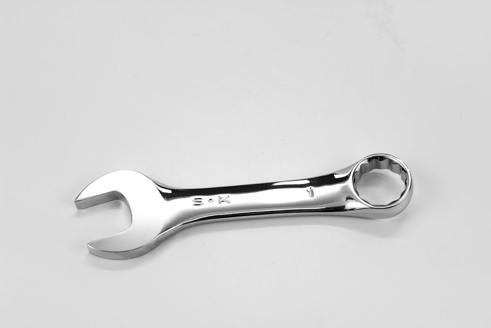 1-1/2 Inch Chrome Plated Short Combination Wrench - Durable Fractional Size for Automotive, Plumbing & DIY Repairs