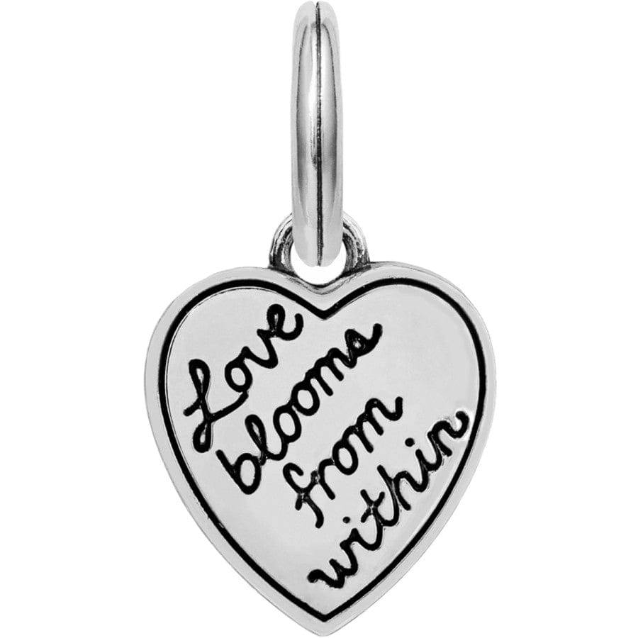 Blooming Heart Charm Necklace for Women - Elegant Rose Gold Pendant with Cubic Zirconia, Perfect for Valentine's Day Gifts, Anniversary Presents & Romantic Occasions